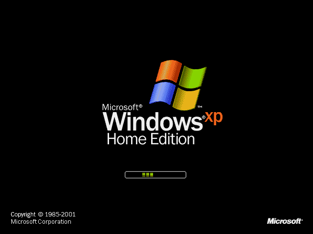 Windows XP Title Screen (2001)